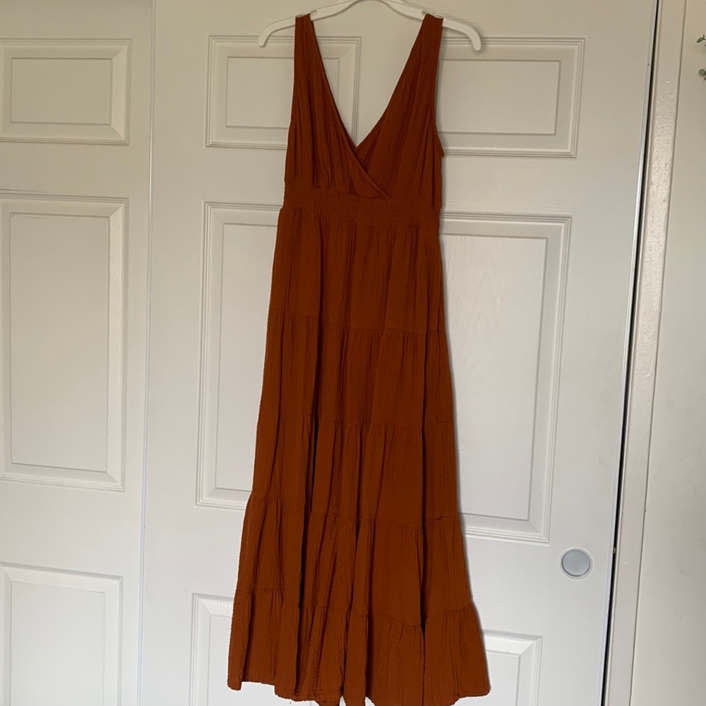 Rust color dress from Target